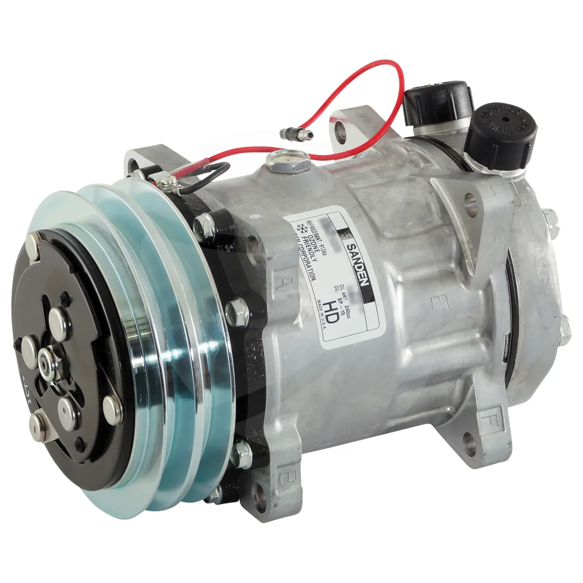 Compresor Aer Condiționat ORIGINAL SANDEN SD7H15 Fulie 2GM 12V ❄️