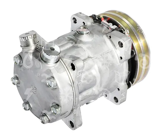 Compresor Aer Condiționat ORIGINAL SANDEN SD7H15 Fulie 2GM 12V ❄️ - imagine 2