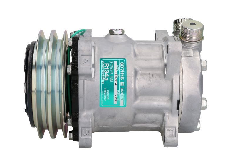 Compresor Aer Condiționat ORIGINAL SANDEN SD7H15, 2GA, 125mm, 12V ❄️