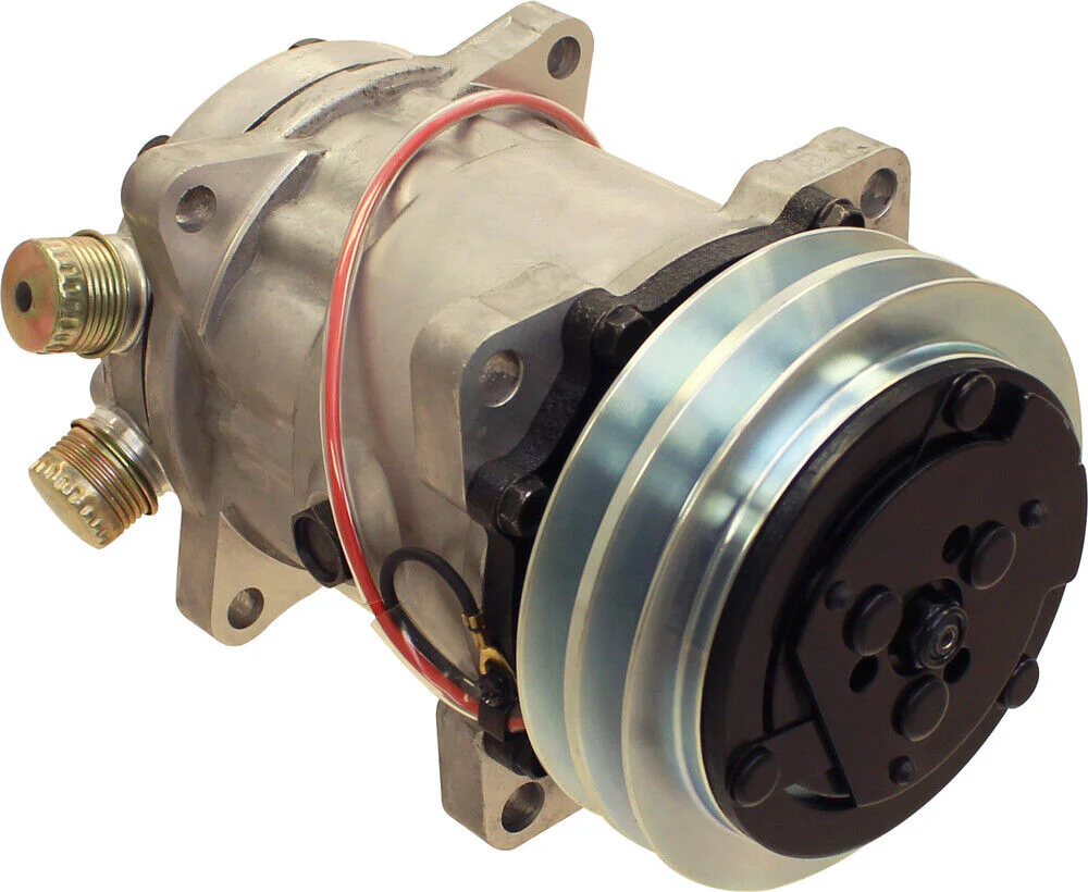 Compresor Aer Condiționat ORIGINAL SANDEN SD7H15, 2GA, 125mm, 12V ❄️ - imagine 2