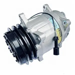 Compresor Aer Condiționat ORIGINAL HARRISON V5, 2GA, 132mm, 12V ❄️ - imagine 2