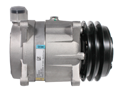 Compresor Aer Condiționat HARRISON V5 2GA, 132mm, 12V - Cod OEM 6553633 2GA, 132mm, 12V - imagine 3
