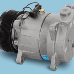 Compresor Aer Condiționat ORIGINAL HARRISON V5, PV8, 120mm, 12V (Ieșiri Verticale) ❄️