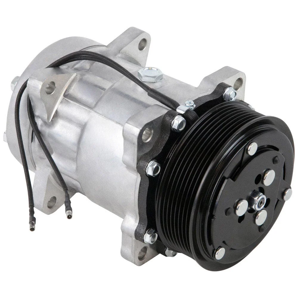 Compresor Aer Condiționat Sanden SD7H15 FLX7 PV8 119mm 24V Original ❄️ - imagine 2