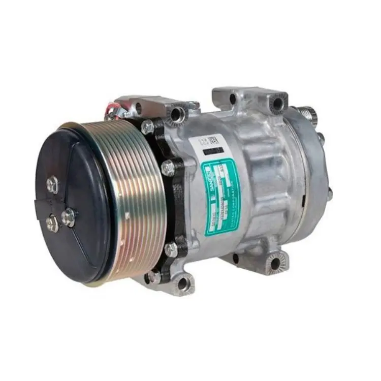 Compresor Aer Condiționat ORIGINAL SANDEN SD7H15, PV10, 119mm, 12V ❄️ - imagine 3