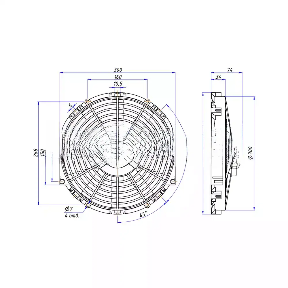 Ventilator Axial SPAL VA09-AP12/C-27A (12V) – ASPIRANT - imagine 2