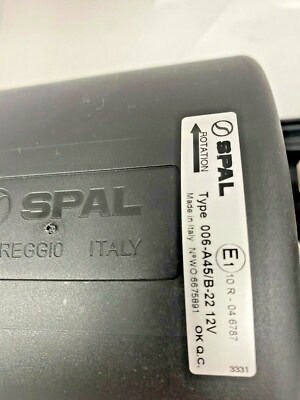 Ventilator cu Tambur Dublu SPAL 006-A45-22 - imagine 2