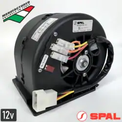 Ventilator cu Tambur Simplu SPAL 010-A70-74D – Forță la 12V