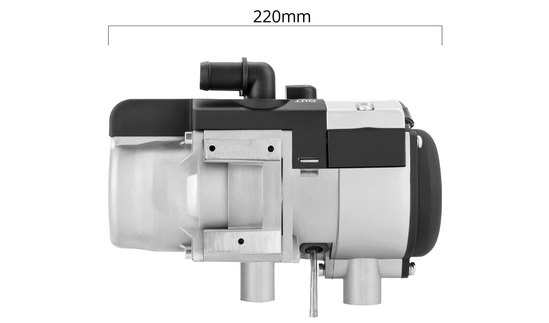 Preîncălzitor Motor Autoterm Flow 5D 12V 5kW Diesel🔥 - imagine 2