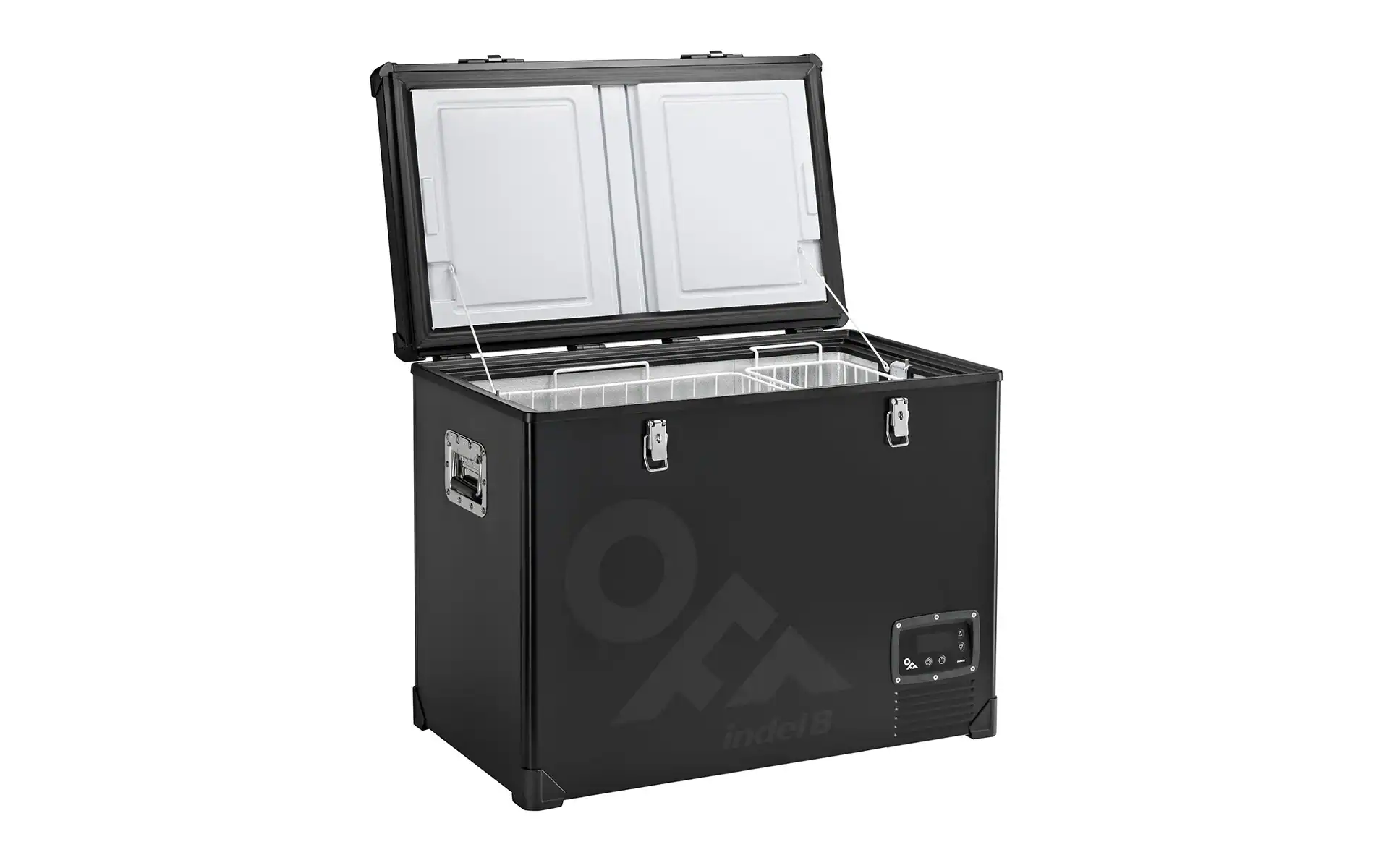 ❄️ Frigider Auto Portabil Indel B TB100 Steel Black  100 Litri (12/24V)
