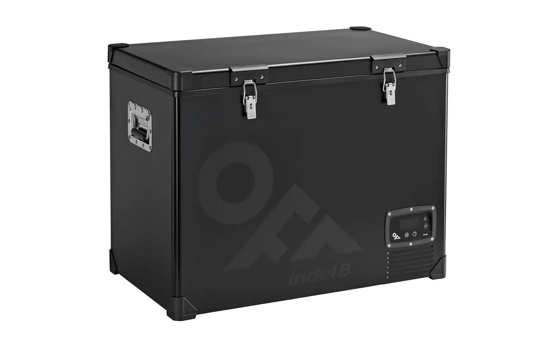 ❄️ Frigider Auto Portabil Indel B TB100 Steel Black  100 Litri (12/24V) - imagine 2