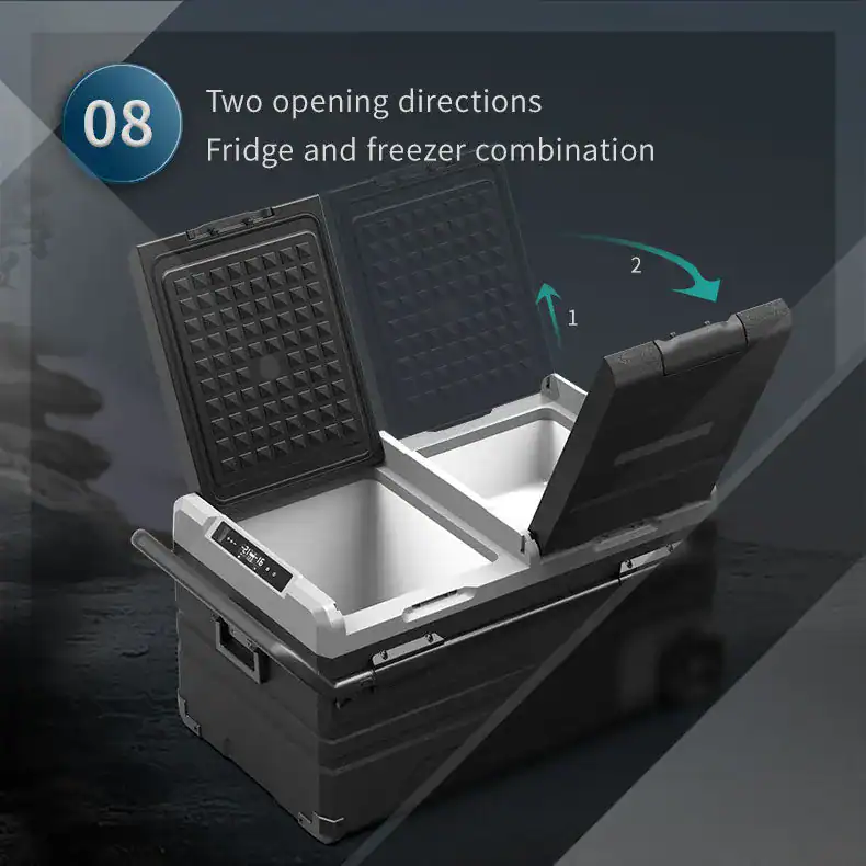 ❄️ Frigider Auto Portabil MultiFreeze 75 Litri (12V / 24V / 230V) - imagine 3