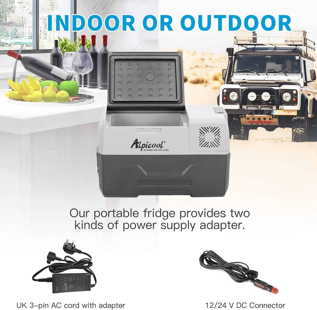 ❄️ Frigider Auto Portabil MultiFreeze – 27.8 Litri (12V / 24V / 230V) - imagine 2