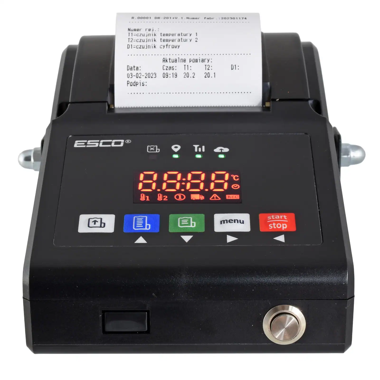 Termodiagrama (Înregistrator Temperatură) ESCO DR201+ - imagine 3