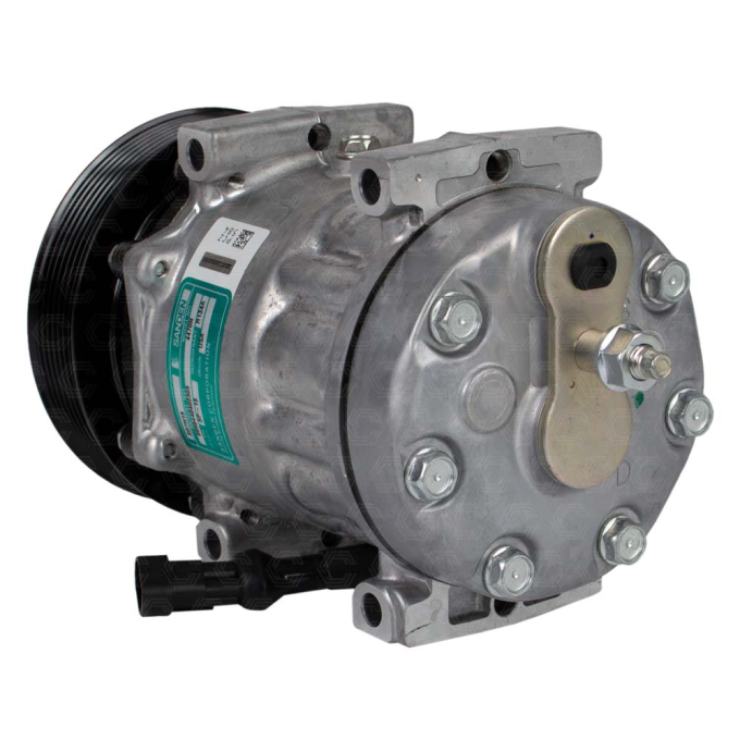 Compresor Aer Condiționat Original DAF CF 85 / XF 105 - Cod OEM 1641183 - imagine 4