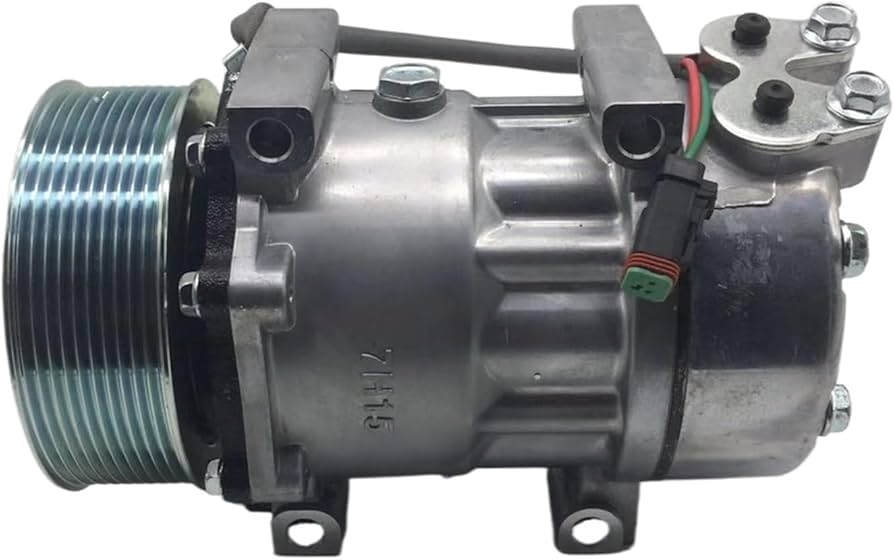 Compresor Climatizare Original SCANIA P / G / R / T / Seria 4 - Cod OEM 10570608 - imagine 2